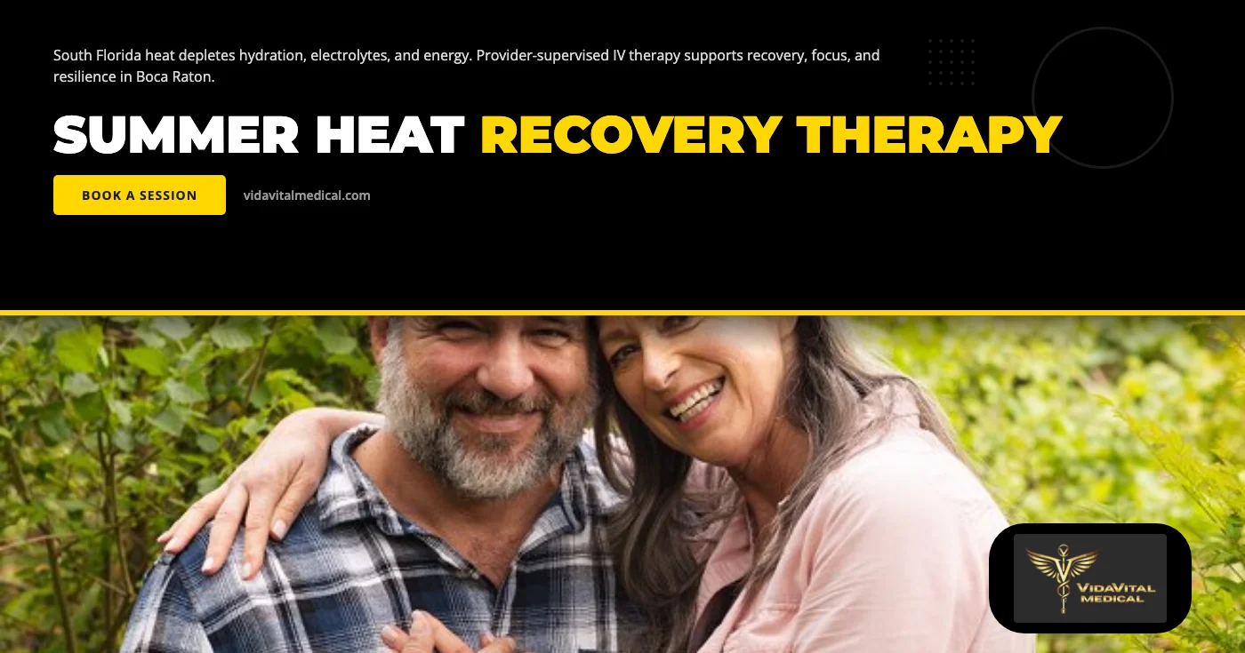IV Therapy for South Florida Heat Recovery: A Clinical Guide for Boca Raton, FL Adults